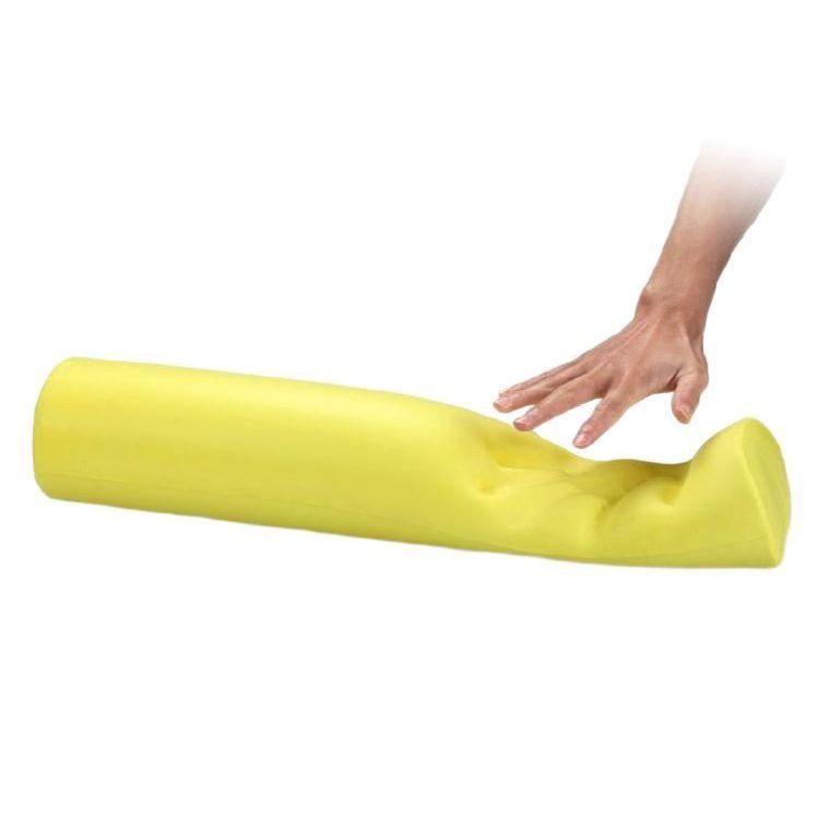 롱쿠션 바디필로우 베개 긴 라텍스 쿠션 둥근 10cm 타색 - 상세 이미지 2