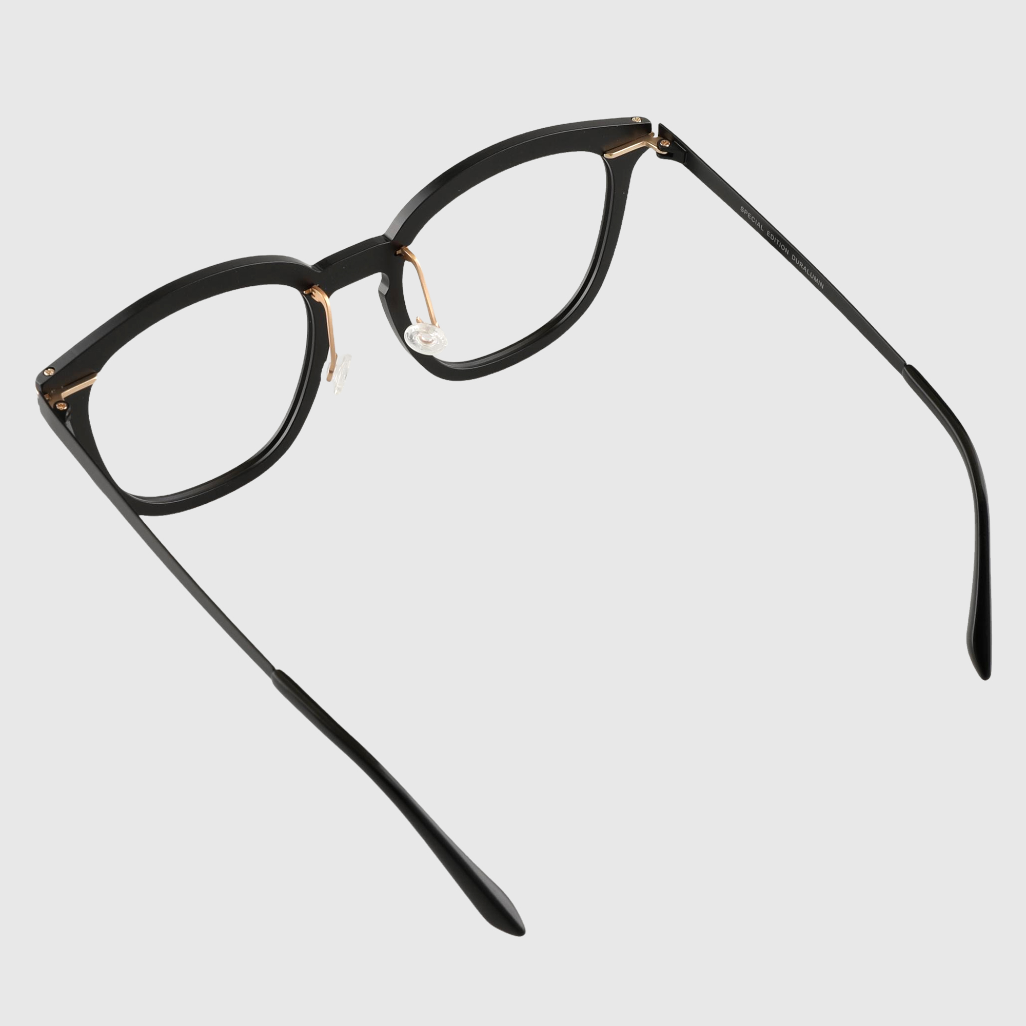 블루라이트차단 국산 두랄루민 신소재 빅사이즈 얼굴큰사람 두꺼운 뿔테 안경