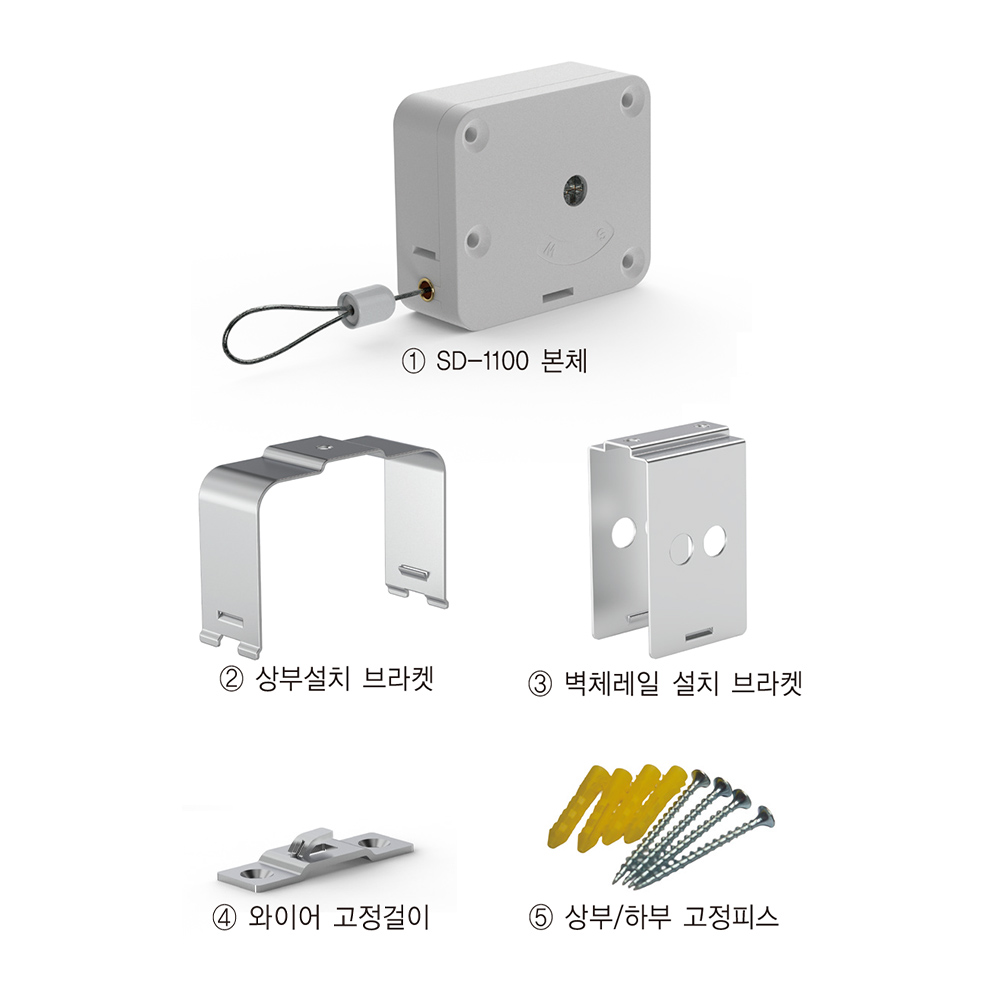 슬라이딩도어 오토클로저 코아스 자동당김이 SD1100 미닫이문 도어 병원 요양원 교실 매장 - 상세 이미지 4