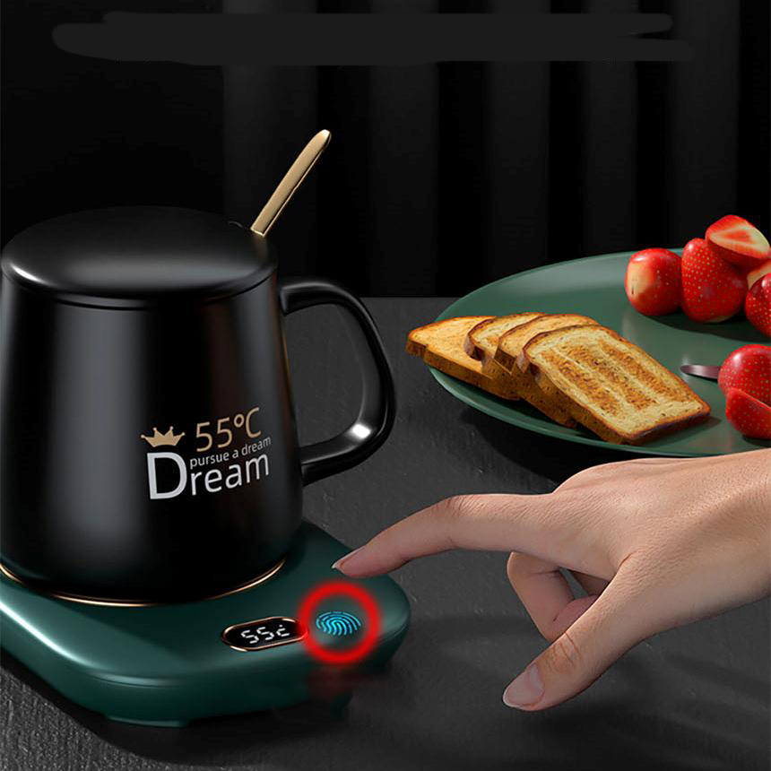 스마트 머그컵 워머 보온 컵받침대 휴대용 3단 온도조절 USB 컵워머 온도유지 보온받침대 이미지 7