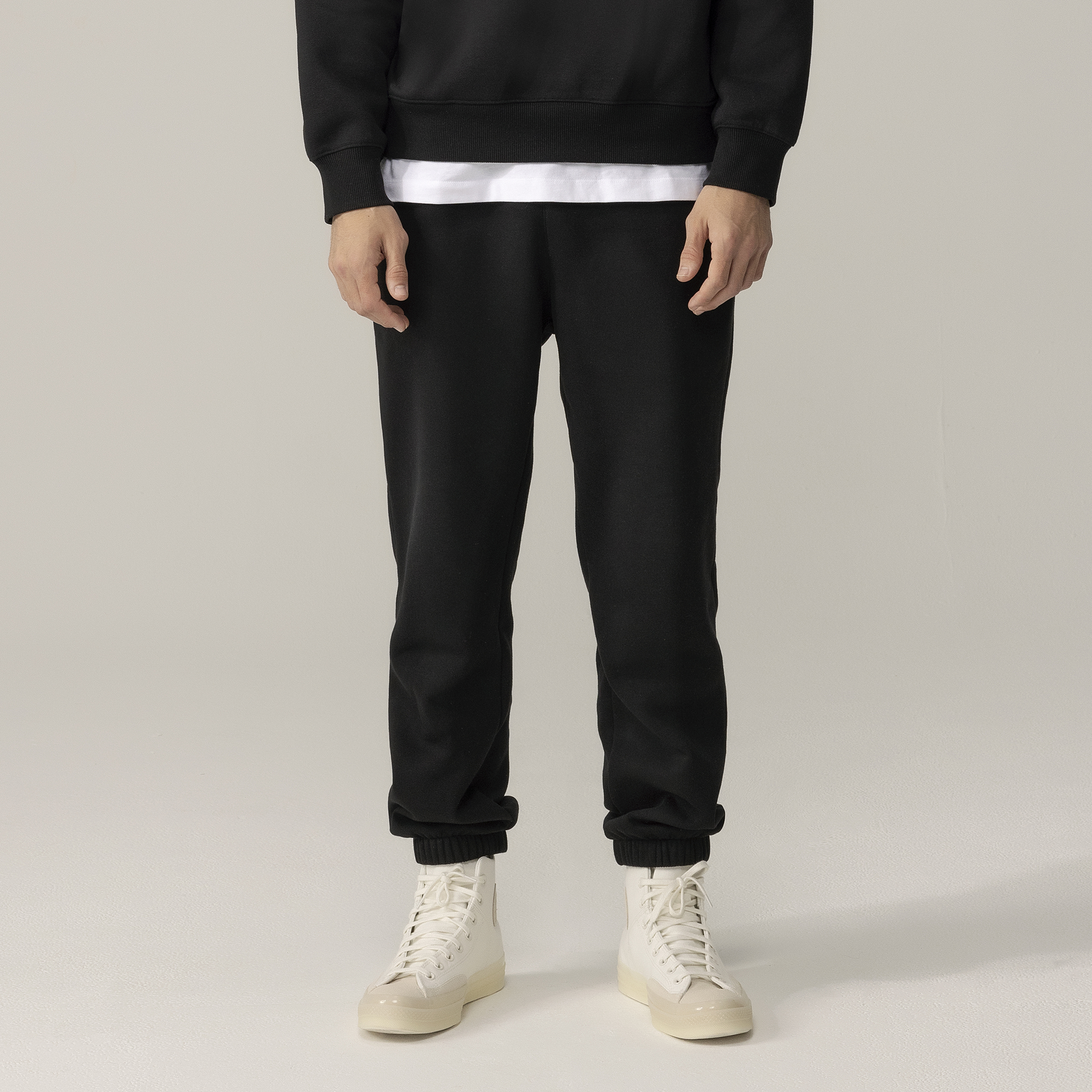 베이직 기모 쭈리 조거 팬츠 LXPT7101 - 상품 이미지