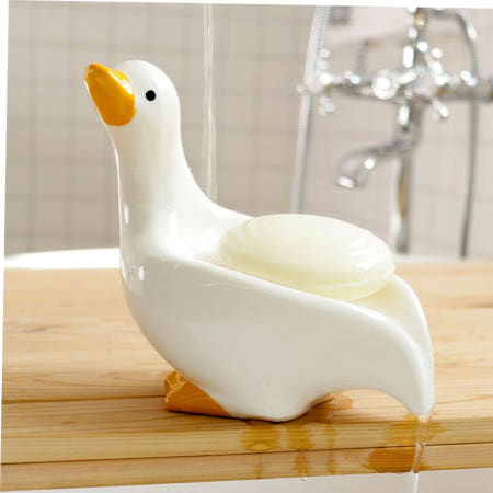 오리 비누받침대 물빠짐 욕실 세면대 비누 거치대