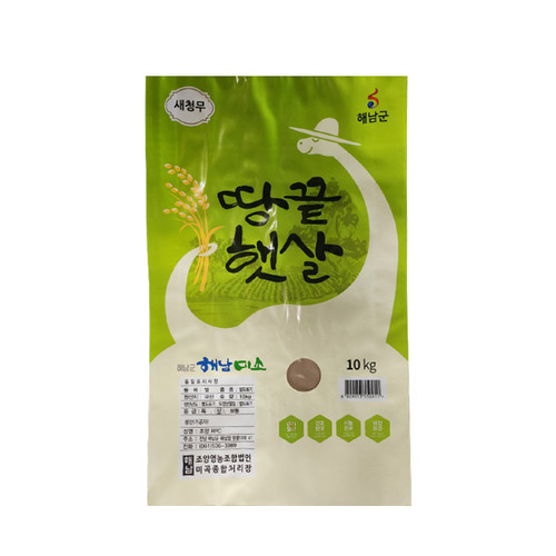 25년 햅쌀 청정 땅끝 해남 쌀 새청무 10kg 백미 - 메인 이미지