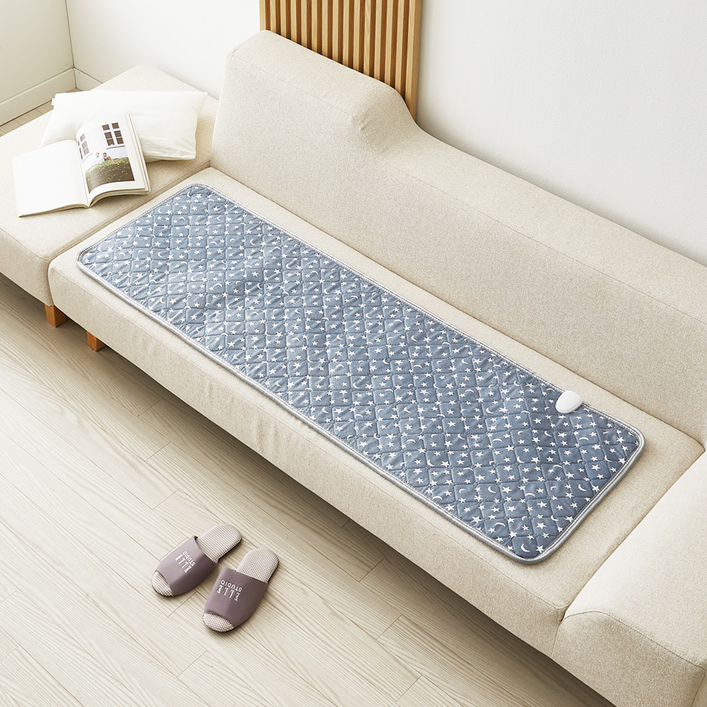 EMF 탄소 매트 전기 요 장판 전자판 안심 네이비스타 초미니싱글, 50X155cm