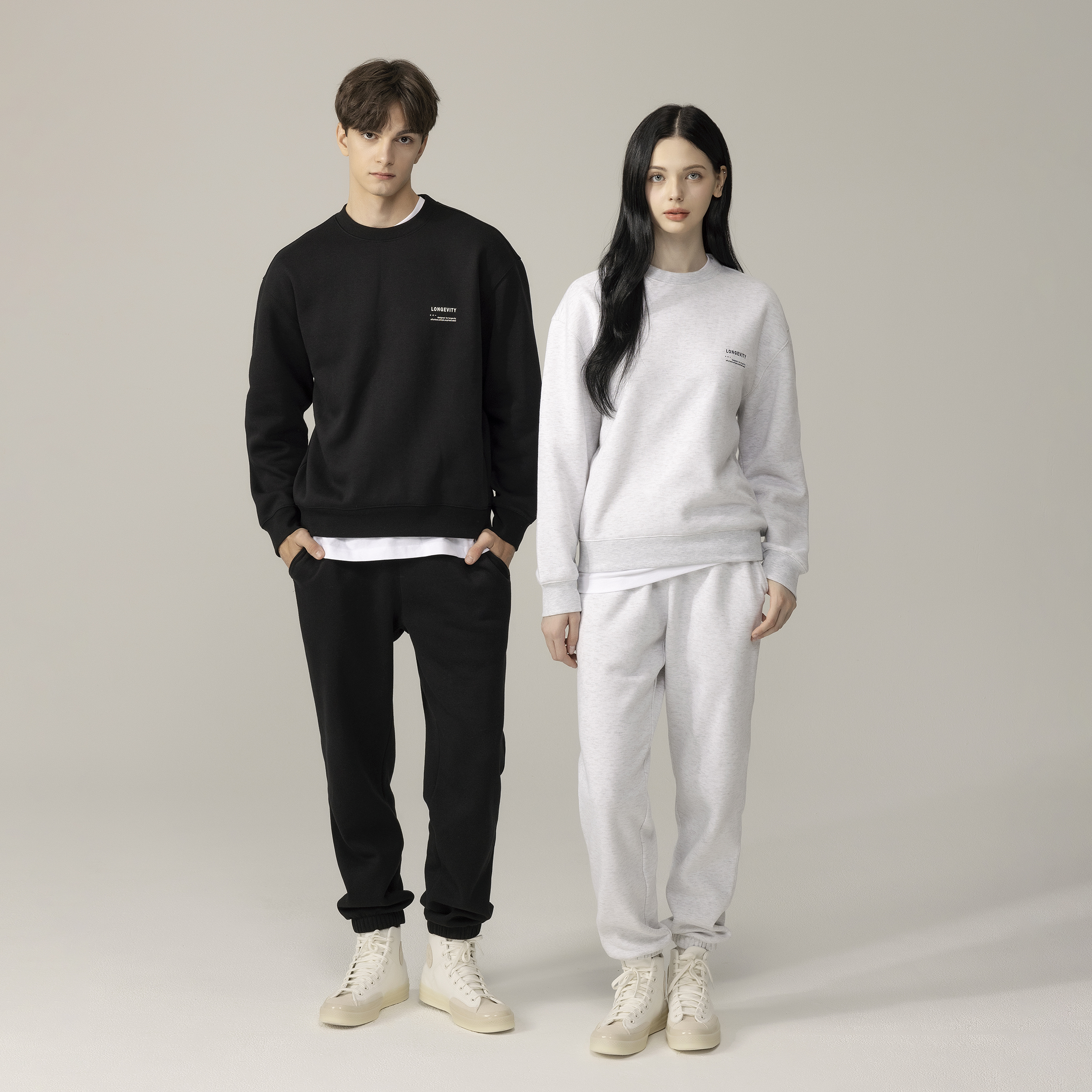 베이직 기모 쭈리 조거 팬츠 LXPT7101 - 상세 이미지 3