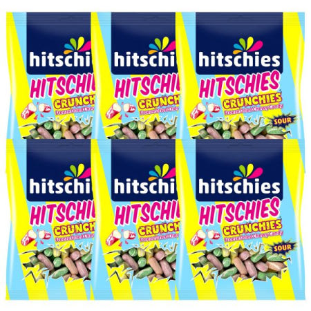 [해외]MBAccent 히치스 크런치 사워 믹스 동결 6개 (6x75g) (450g) [B0F24BT8Y4]