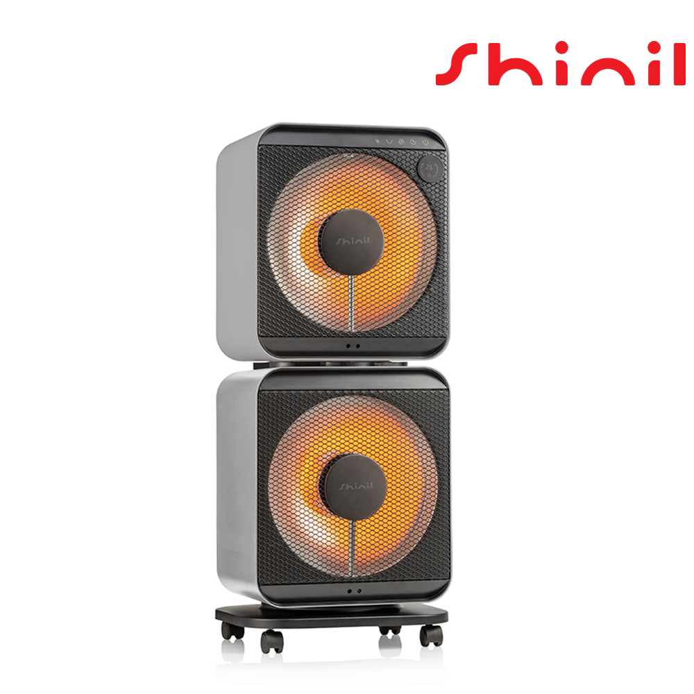 신일 프리미엄 듀얼 카본히터 좌우회전 절전형 업소용 전기히터