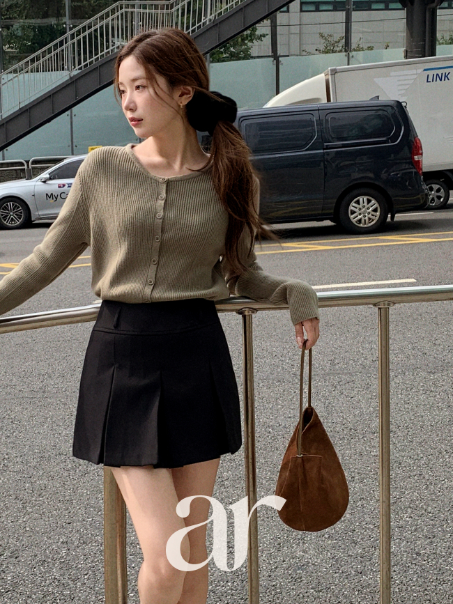 속바지안감 플리츠 A라인 미니 스커트 sk7489 - 상세 이미지 4