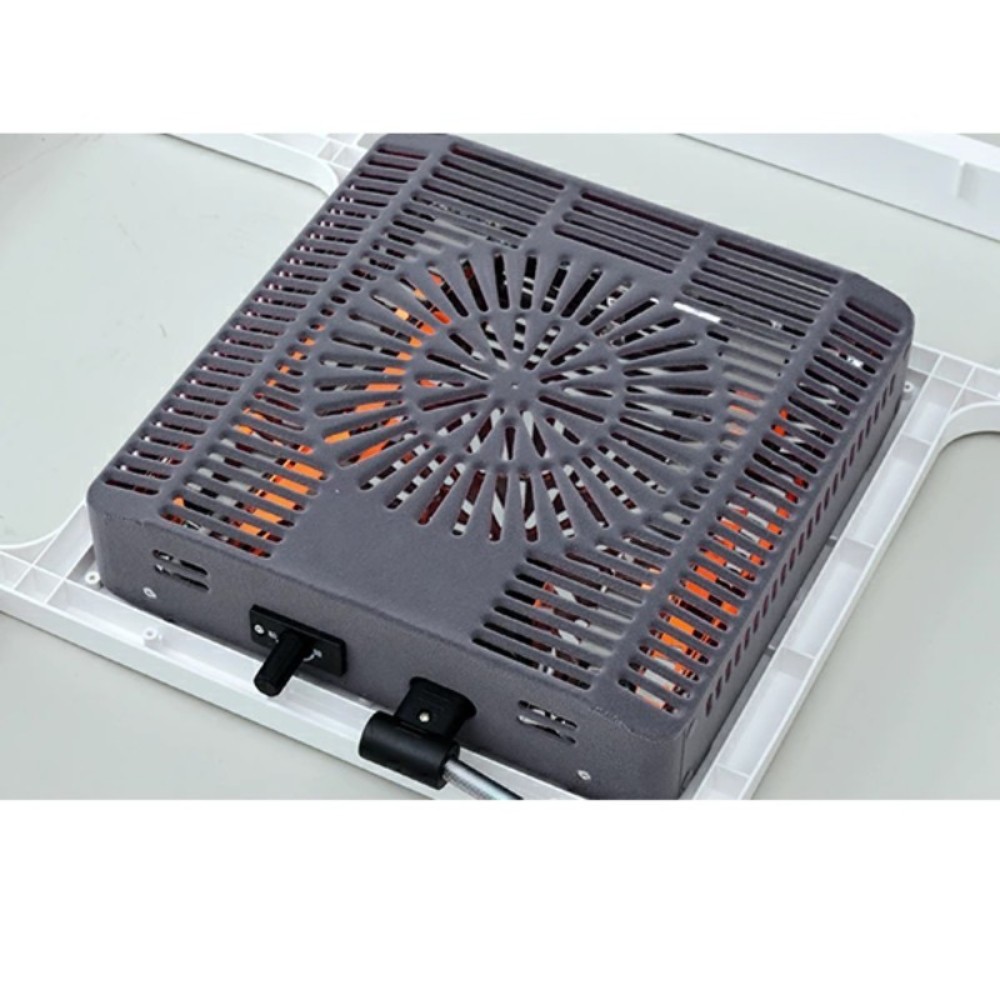 야마젠 일본 코타츠 온열 테이블 + 전용 양면 이불 세트 80x60cm NCH-302