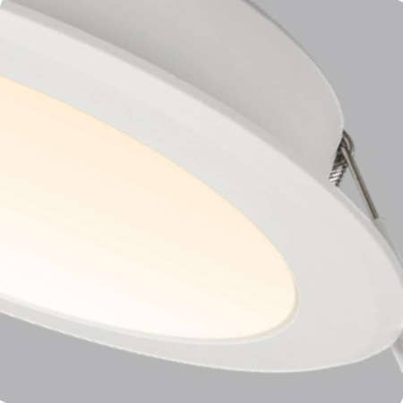 MMS 사무실조명 주방보조등 가게조명 다운라이트 LED 4인치 12W 주백