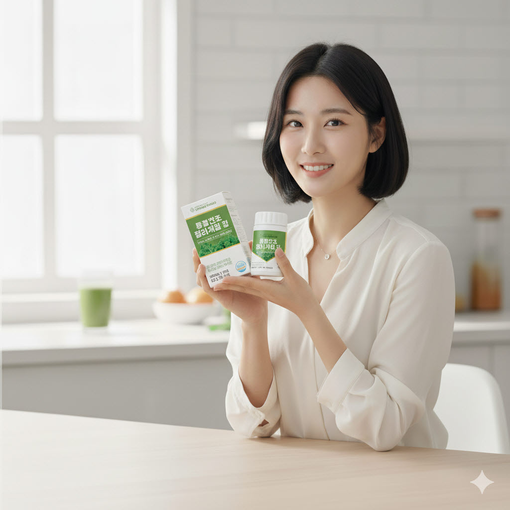 케일 동결건조 컬리케일 60정 - 메인 이미지