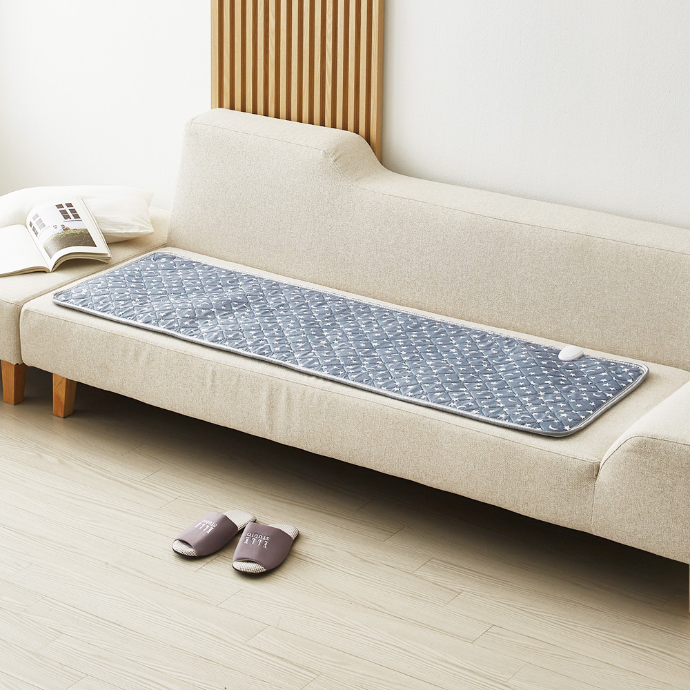 EMF 탄소 매트 전기 요 장판 전자판 안심 네이비스타 초미니싱글, 50X155cm