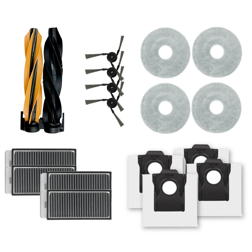 [호환] 드리미 L40s Pro Ultra 소모품 물걸레 더스트백 필터 브러쉬 3개월 세트 구성품