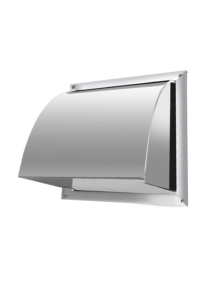 스테인리스 환풍구 커버 배기팬 비가림 후드 사각 닥트 커버 24인치 50cm 202 B - 상품 이미지