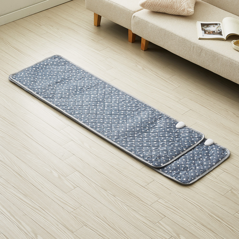 EMF 탄소 매트 전기 요 장판 전자판 안심 네이비스타 초미니싱글, 50X155cm