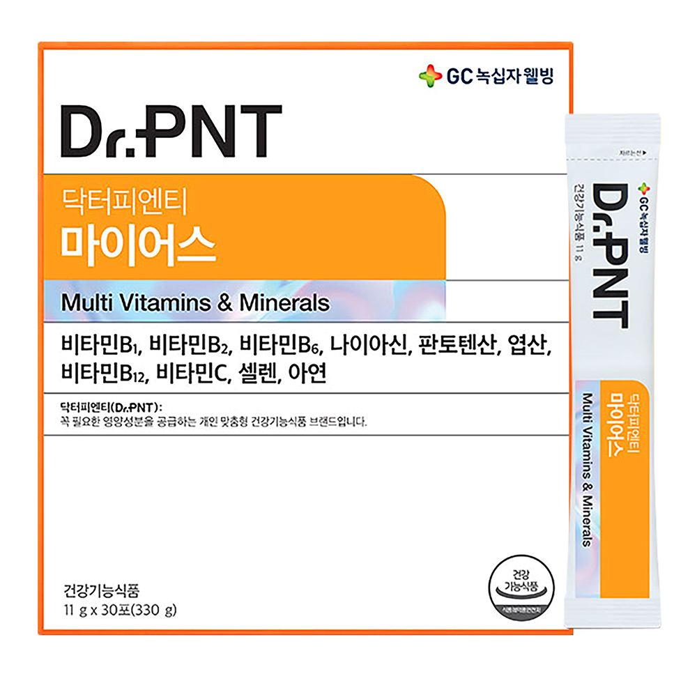 닥터피엔티 마이어스 비타민B 판토텐산 나이아신 셀렌 30포, 1개 - 상품 이미지