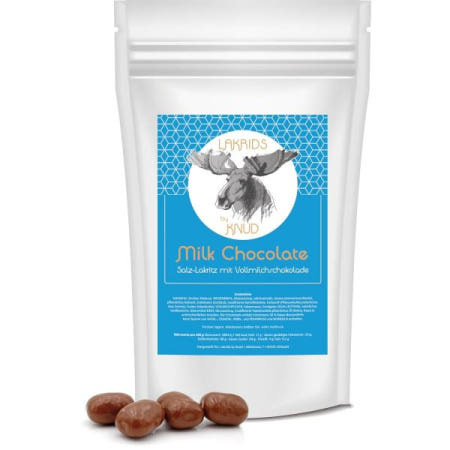 Besuche den Knud-Store [해외]Knud 라크리드 크누드 I 밀크 초콜릿을 곁들인 소금에 절인 감초 (150 GR) [B07B3RVLB2]