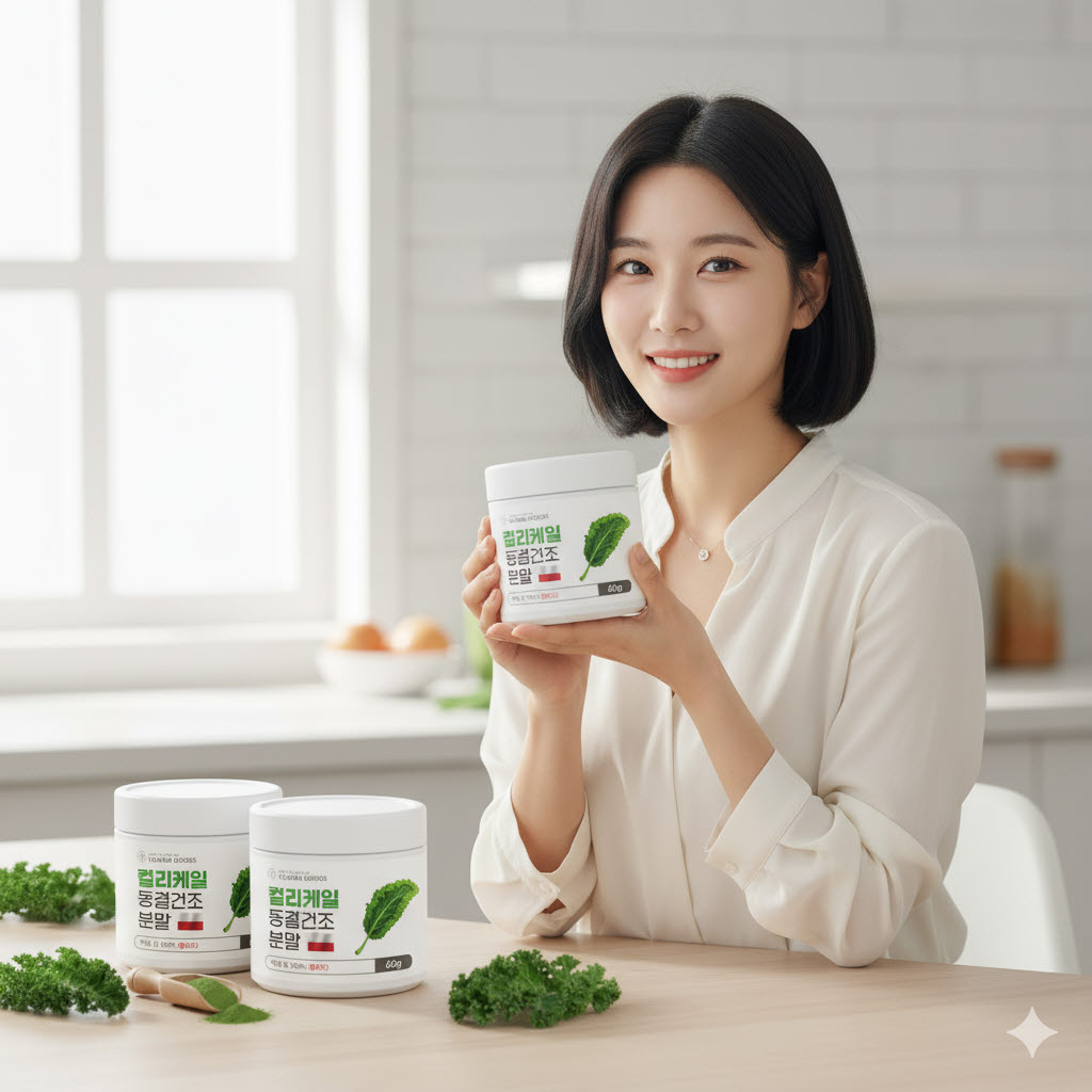케일 동결건조 컬리케일 분말 60g 3개 - 상품 이미지