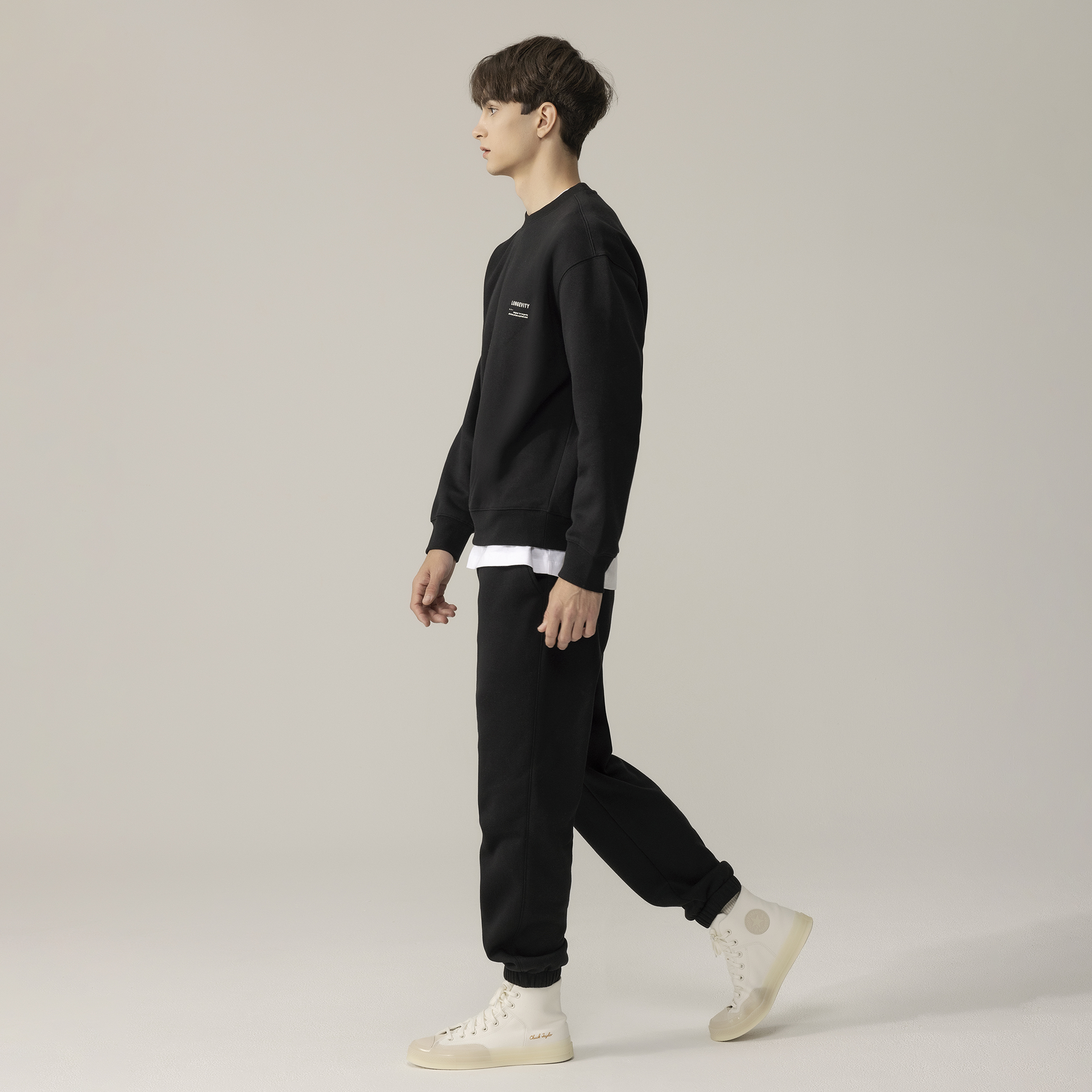 베이직 기모 쭈리 조거 팬츠 LXPT7101 - 상세 이미지 5