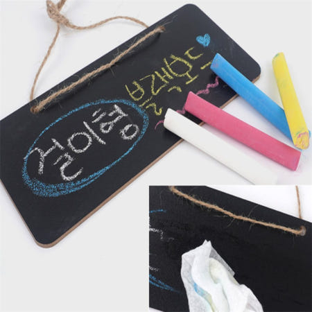 포근코 걸이형 단면 블랙보드 흑판 칠판간판 블랙칠판