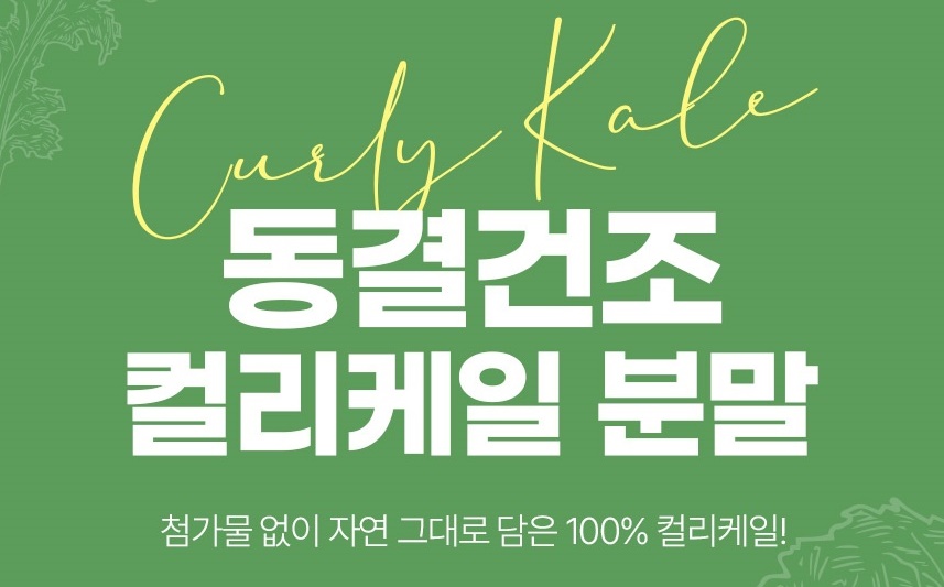 케일 동결건조 컬리케일 분말 120g 2개 - 상세 이미지 2