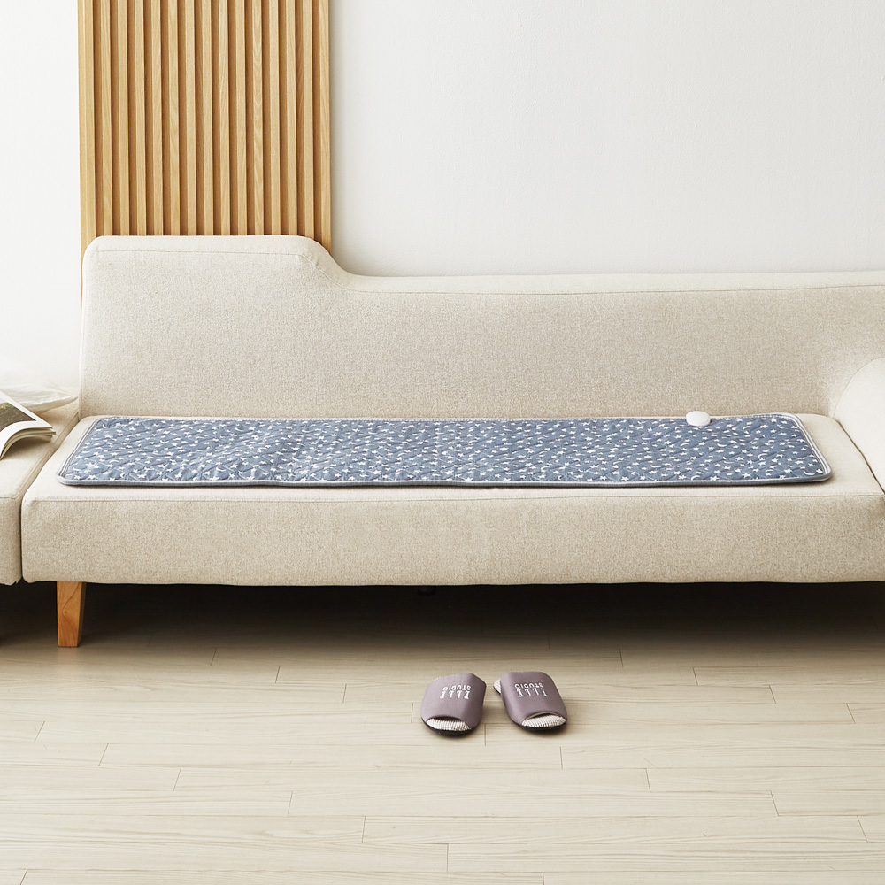 EMF 탄소 매트 전기 요 장판 전자판 안심 네이비스타 초미니싱글, 50X155cm