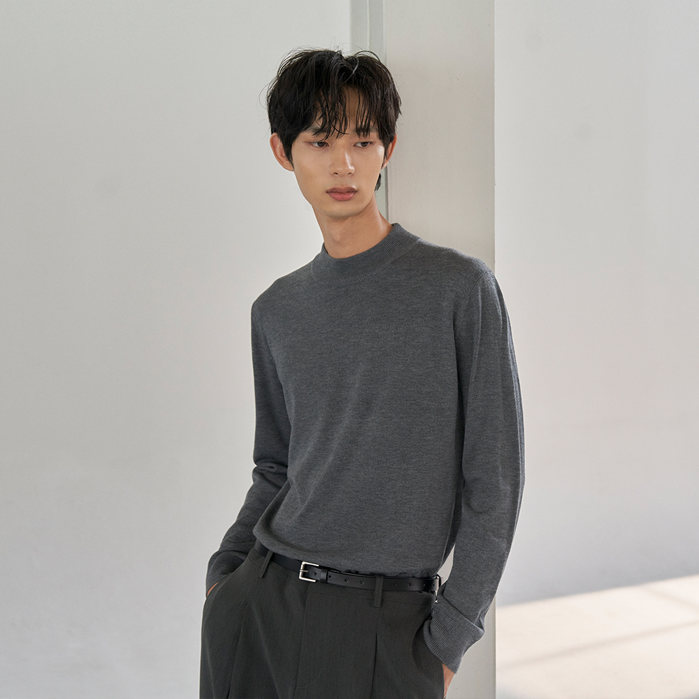 PANW하프터틀넥니트 LWKT7102 - 상세 이미지 3