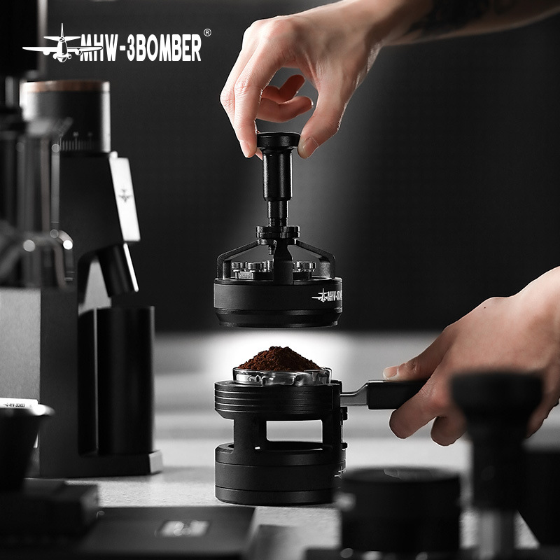 커피 용 분말 회전형 커피그라인더 수동그라인더 핸드그라인더 51mm - 상세 이미지 3