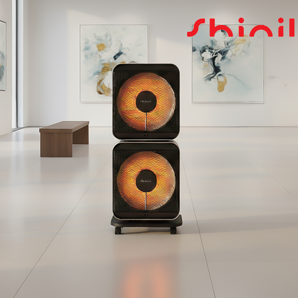 신일 프리미엄 듀얼 카본히터 좌우회전 절전형 업소용 전기히터