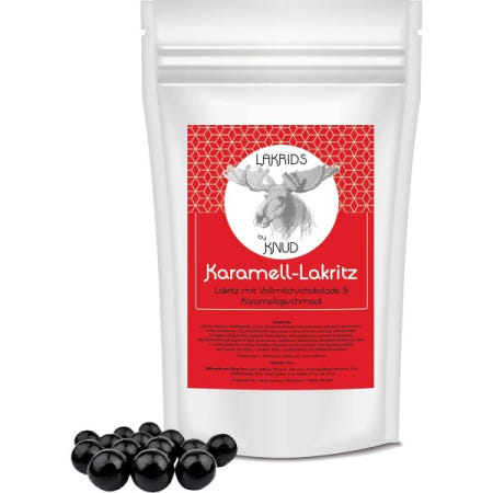 Besuche den Knud-Store [해외]Knud 캐러멜이 들어 감초 공-350g 팩 [B093PZBDKW]