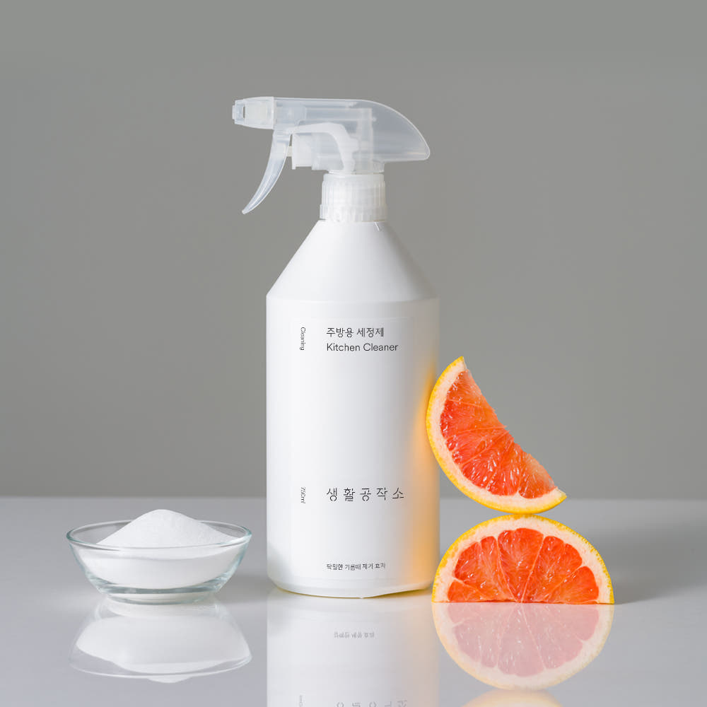 생활공작소 주방세제 기름때제거클리너 찌든때 인덕션클리너 다목적 세정제 4개 제품 이미지