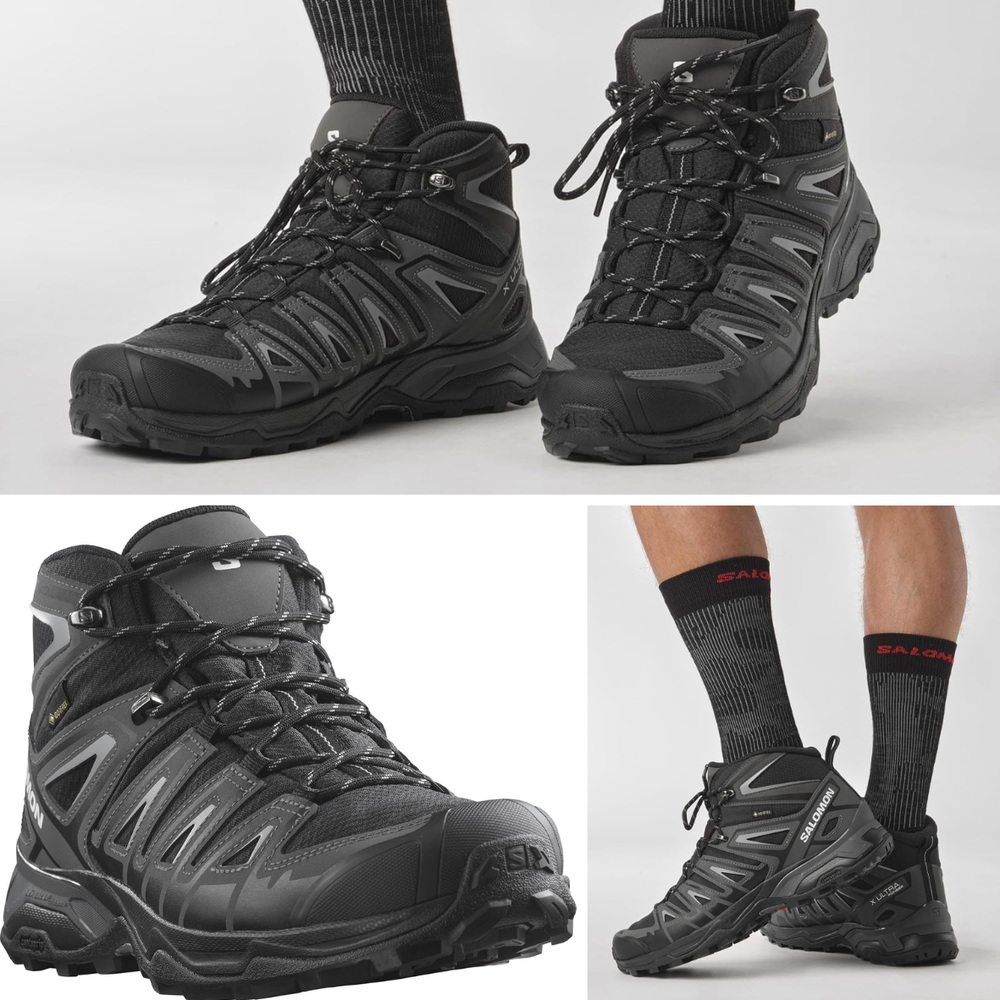 살로몬 엑스 울트라 파이오니어 미드 고어텍스 남성 등산화 트레킹화 방수 L47180100 - 상품 이미지