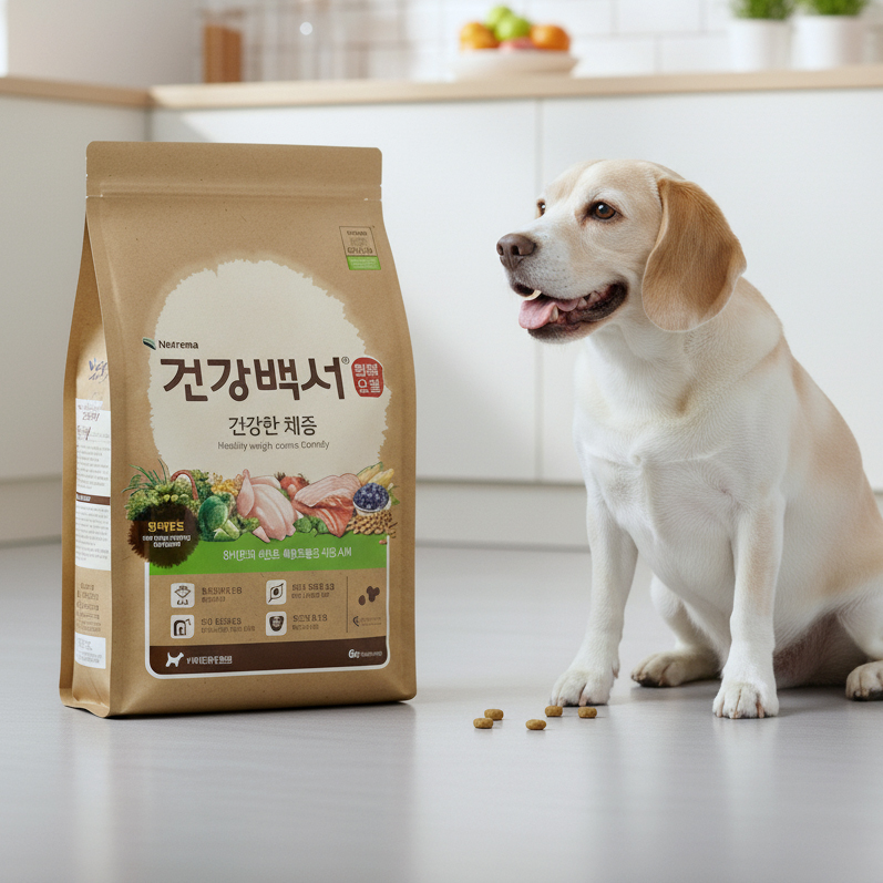 건강백서 건강한 체중관리, 6kg, 1개 - 메인 이미지