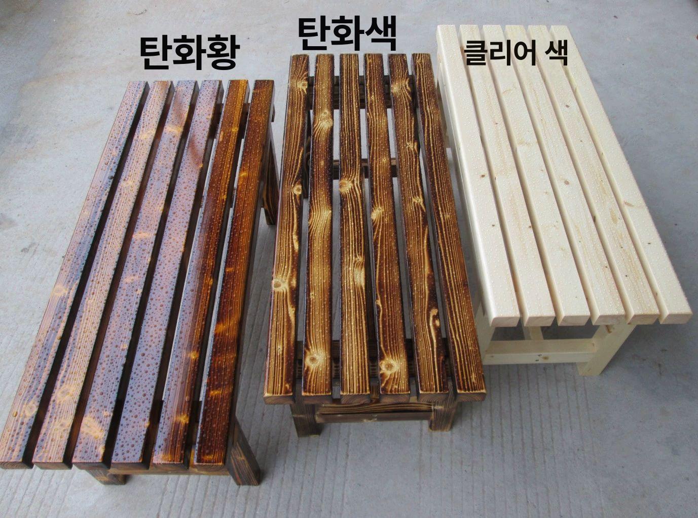 사우나 목욕탕 벤치 욕실 스툴 나무 사우나의자 우드 - 상세 이미지 5