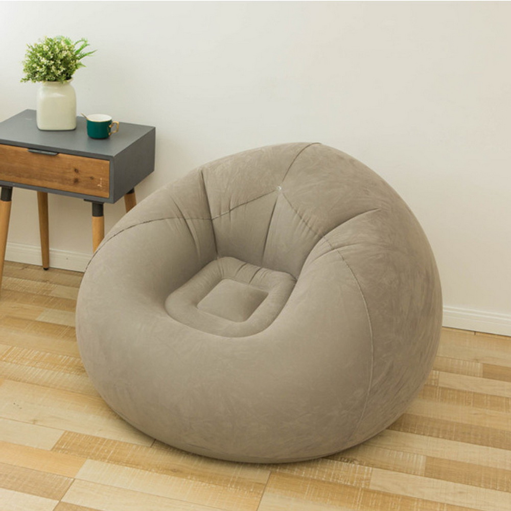 벨벳 1인용빈백 쇼파 빈백의자 에어의자