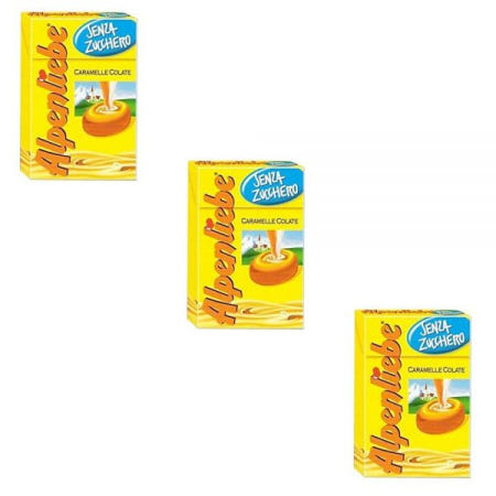 [해외]PerfettI Van Melle 퍼페티 알펜리베 스위트 허니 맛 캔디 롤리 3종 49g [B07FKNX5KC]