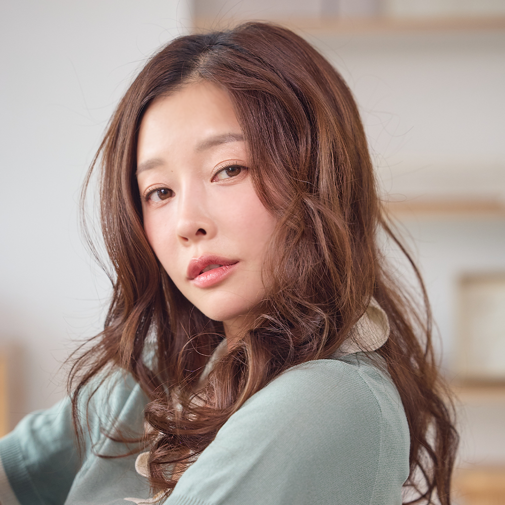 르베르띠 조이 인모 100% 35cm 싸이드뱅 헤어피스 웨이브핏 2피스 이미지 4
