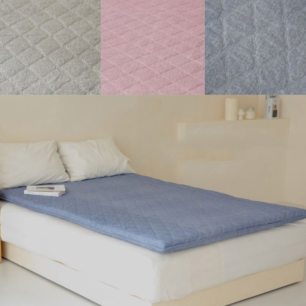 접이식 3단 매트 사계절 압축솜 간편 손님용 매트리스