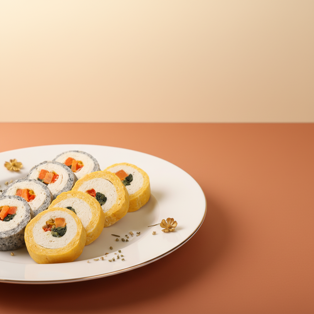 독특 강아지 수제간식 강아지 김밥 (8pcs) 생일간식