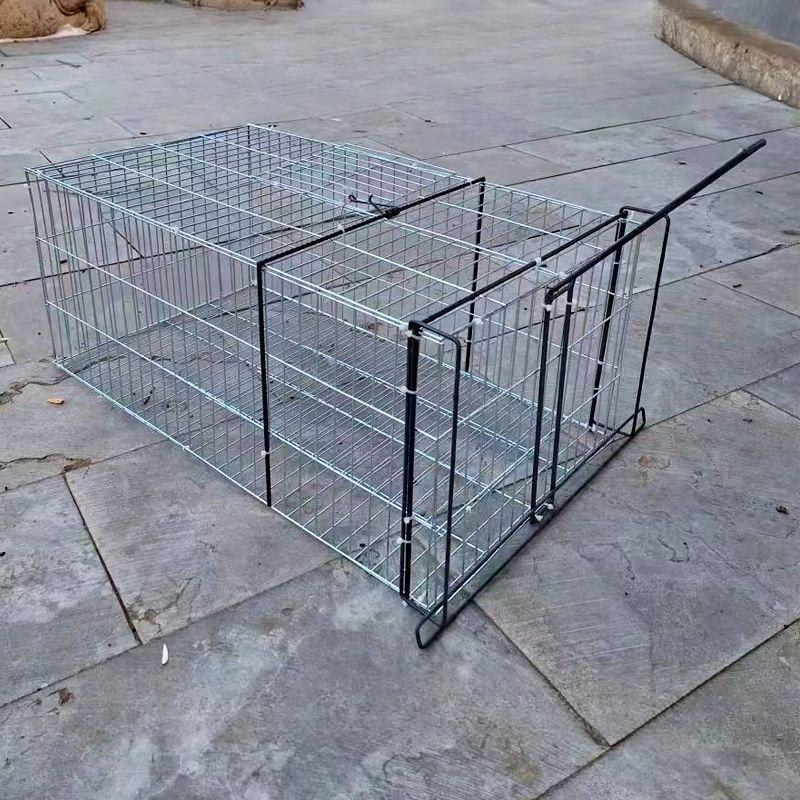 대형 비둘기 포획틀 길고양이포획틀 이동식 철제 포획망 날림장 닭장 통덫 잡기 40x40x40 디자인 모델 - 상품 이미지