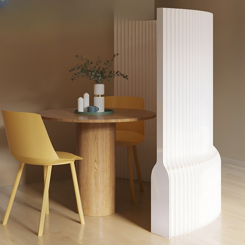 이동식 템바보드 가벽 파티션 셀프칸막이 인테리어 가림막 1.2m x 18cm 1-2m 흰색 - 상세 이미지 2