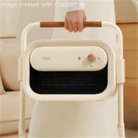 [겨울 신상! 긴급공수] 소싱 웜베이비 스탠드 온풍기 가정용 사무실 전기 난로 히터