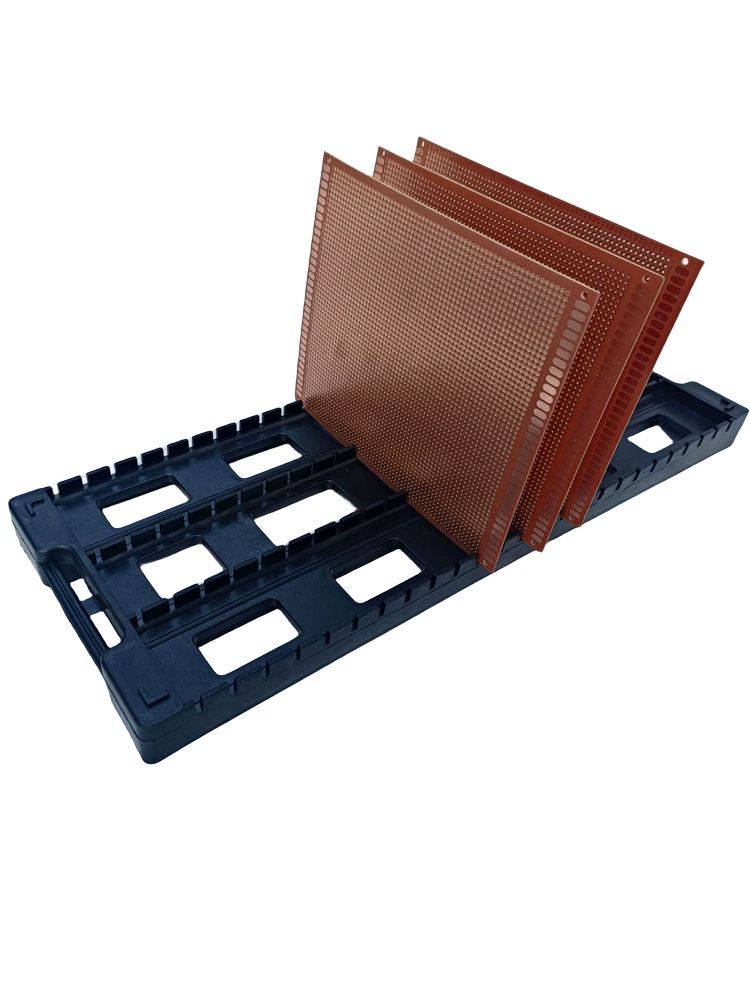 PCB 매거진 제전 트레이 보관 리워크 격리 전장 ESD 스트립 470x138x35mm 4단 브리지 보드 - 상품 이미지
