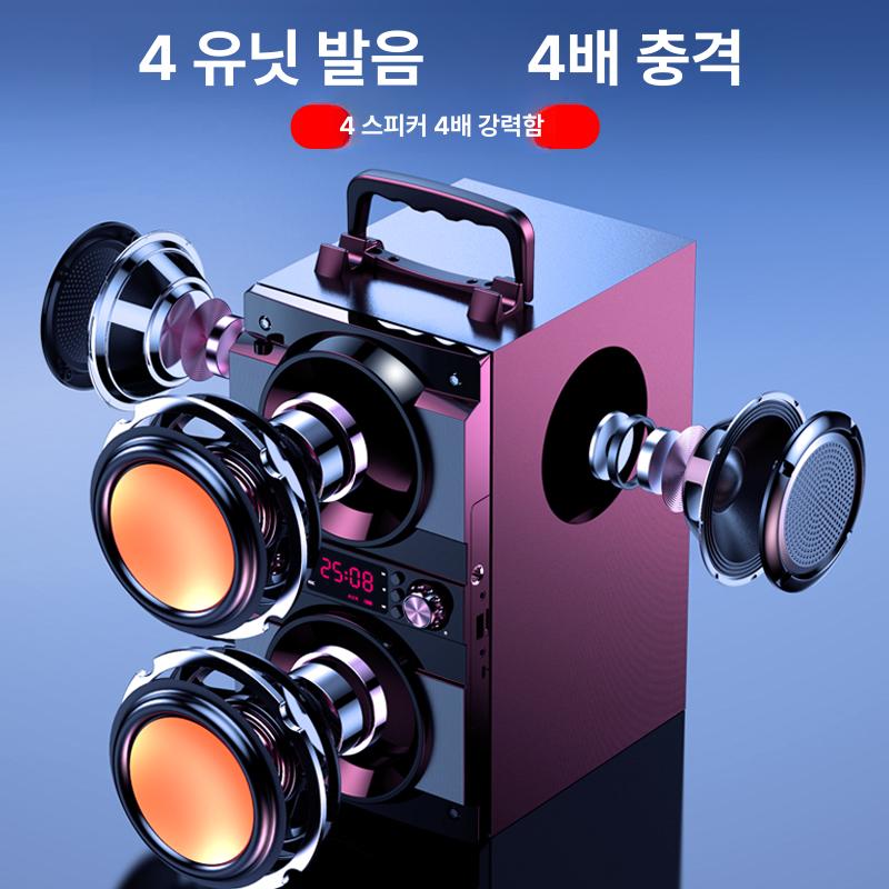 블루투스 스피커 휴대용 야외 행사 우퍼 앰프 이미지 6