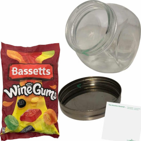 [Marke: usy][해외]usy 우시 봉보니에르 + 바셋 와인 껌 팩(1kg 봉지) 1200ml 량 글라스 사이즈 XL 블록 [B0CYT9M7KN]