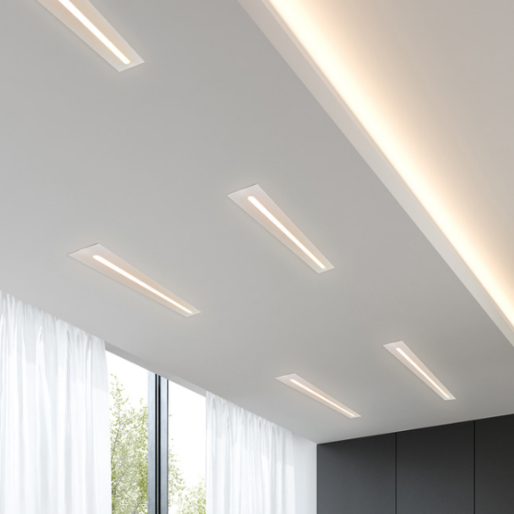 LED 발목등 스텝등 계단 복도 매입 조명 블랙 10W 전구색 이미지 8