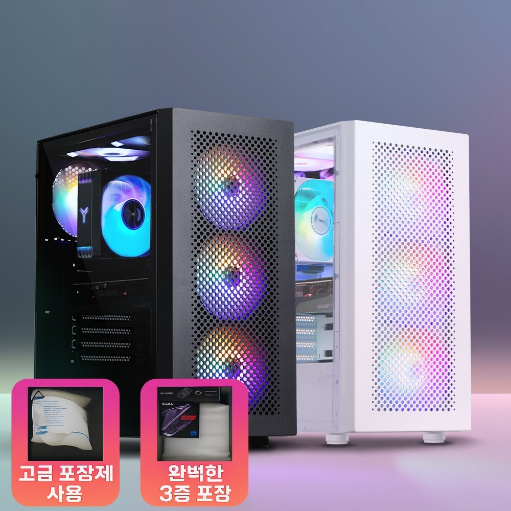 긱스타 조립PC 게이밍컴퓨터 56552 라이젠5 5600 RTX5050 32G 1T 조립식컴퓨터 - 메인 이미지