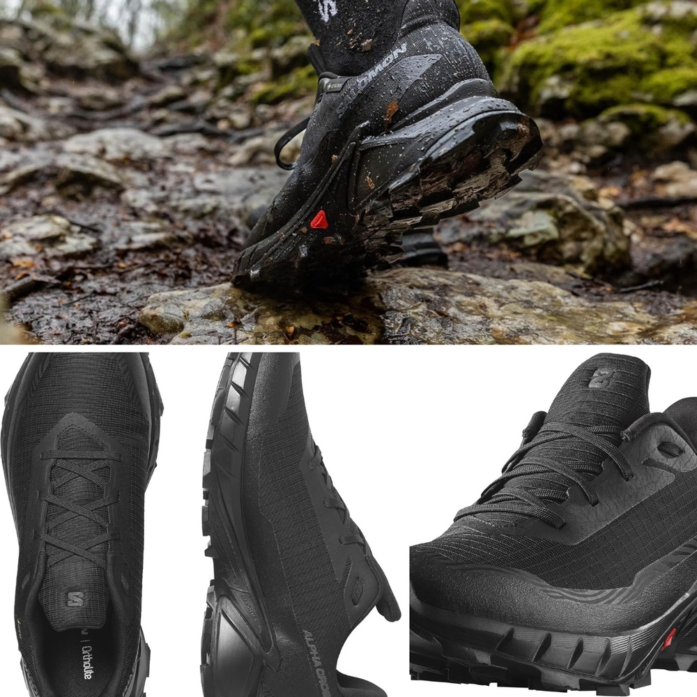 살로몬 알파크로스 5 고어텍스 남성 등산화 트레일 방수 접지력 안정감 L47311300 - 상품 이미지