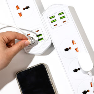 루루미 여행용 멀티탭 어댑터 일본 미국 캐나다 샤오미 워홀 유학 4구, ... 실사용 후기 | 효과 있을까? - 상품 이미지 4