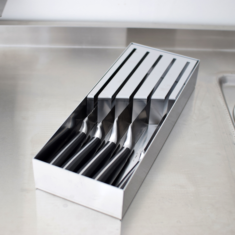 테르헨 스테인레스 주방칼 도마 트레이 35x13cm - 메인 이미지
